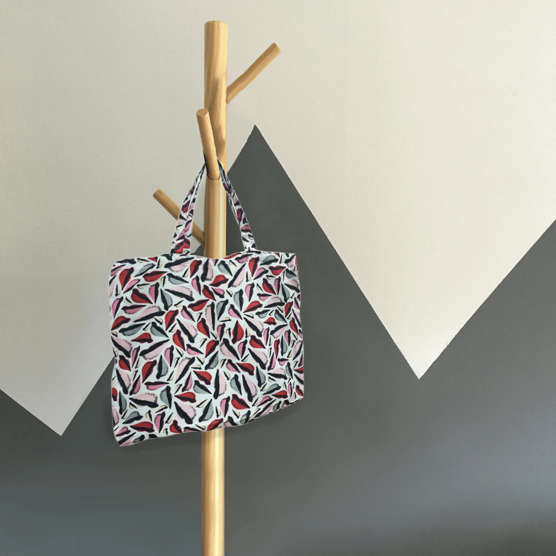 DVF Printed Tote Bag, crafted with lightweight durable material at Dog D Originals