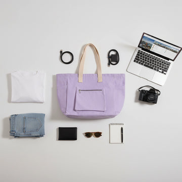 Elevate your everyday with our Or-He Cotton Canvas Tote Bag