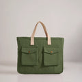 Dog D Originals Military Green Abhi Office Laptop Bag for Ladies