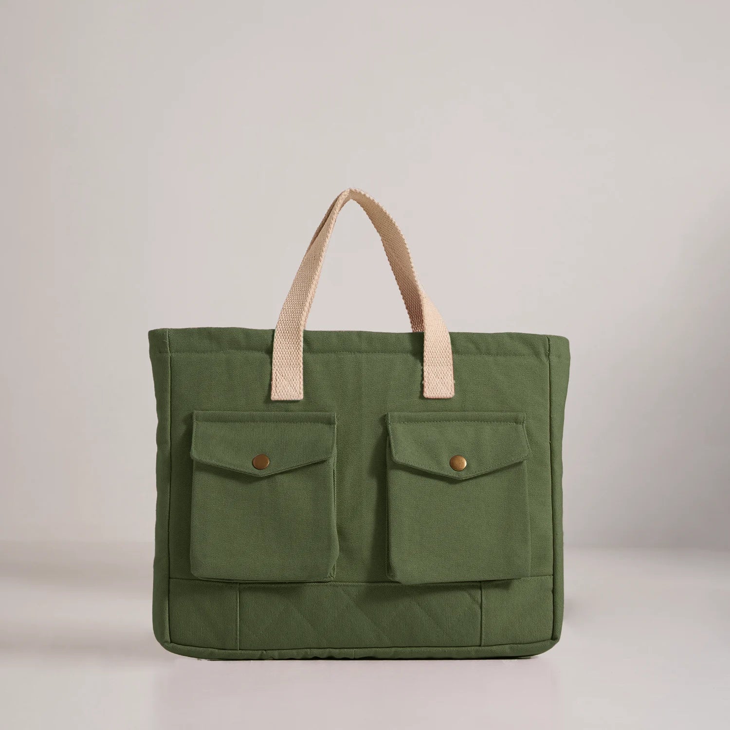 Dog D Originals Military Green Abhi Office Laptop Bag for Ladies