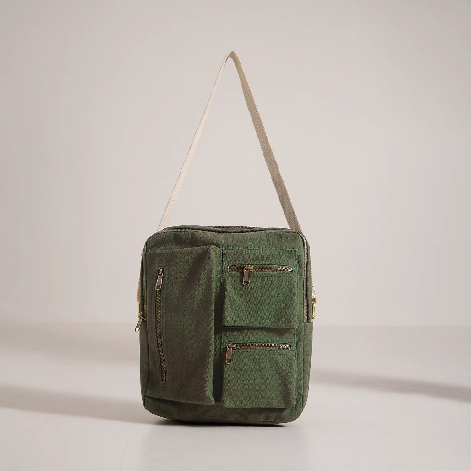 Military Green Ah-Lia Office Side Bag Online
