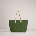 Military Green Or-He Canvas Tote Bag for Women