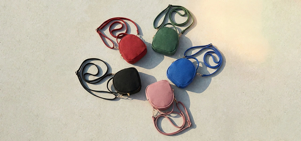 Choose our premium cotton canvas crossbody bags online