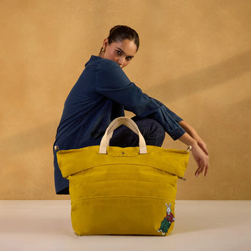 Doodled Zip Weekender