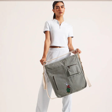 Doodled Za-Da Convertible Backpack Tote