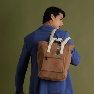 Doodled JamNGR Convertible Tote Backpack