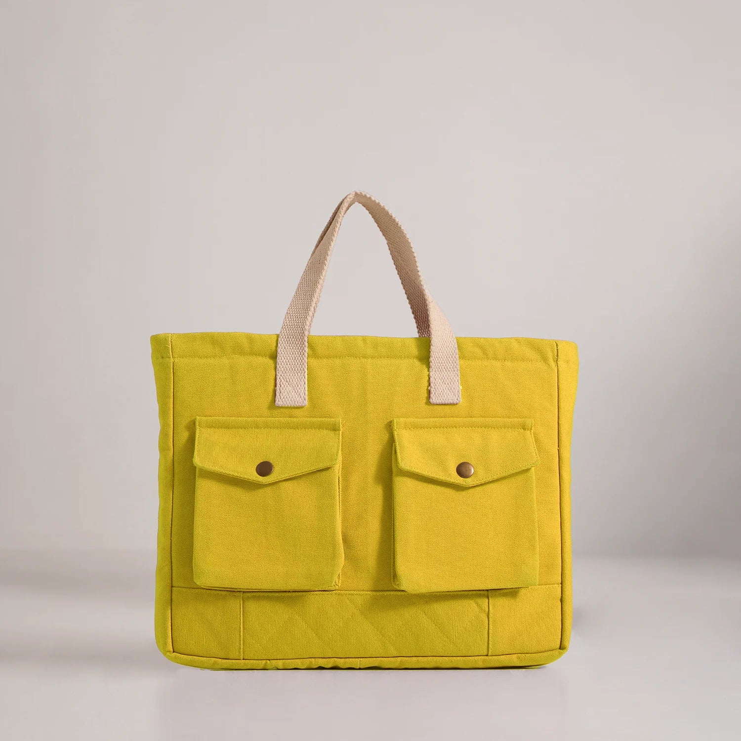 Mustard Yellow Abhi Office Laptop Bag for Women Online