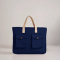 Royal Blue Abhi Handbag for Laptop at Dog D Originals