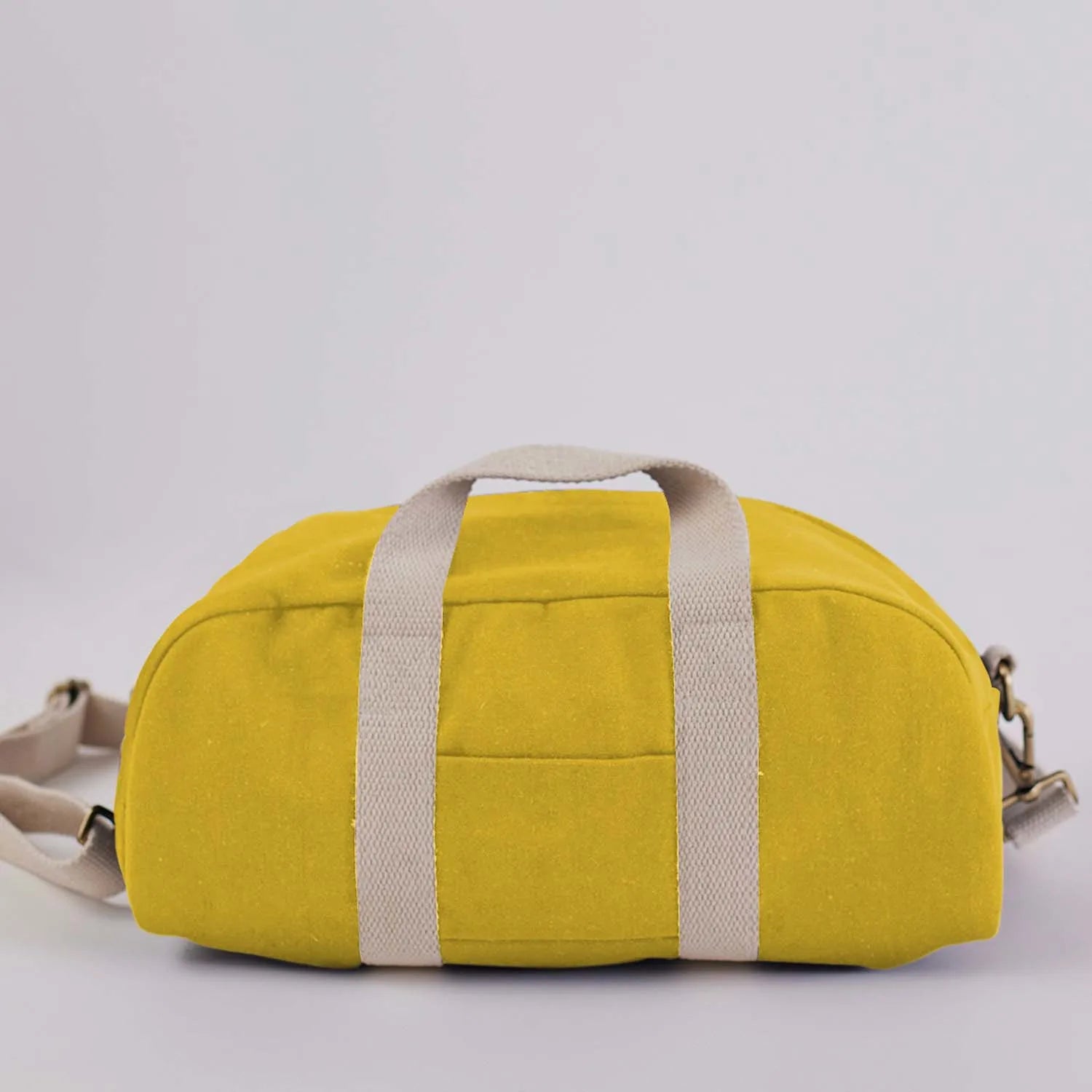 Luxuries yet durable, Mustard Yellow Baba Bowler Bag Online at best price.